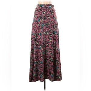 LuLaRoe Feather Print Maxi Skirt